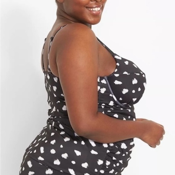 👙 Cacique Tankini Top Underwire Balconette (46G) - Picture 4 of 11